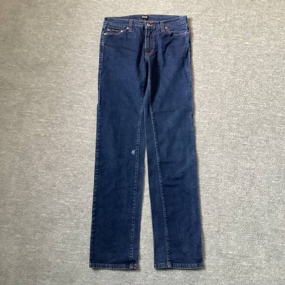 Dolce & Gabbana Women’s Slim Straight Stretch Jeans Sz. 29 Waist - Picture 3 of 15